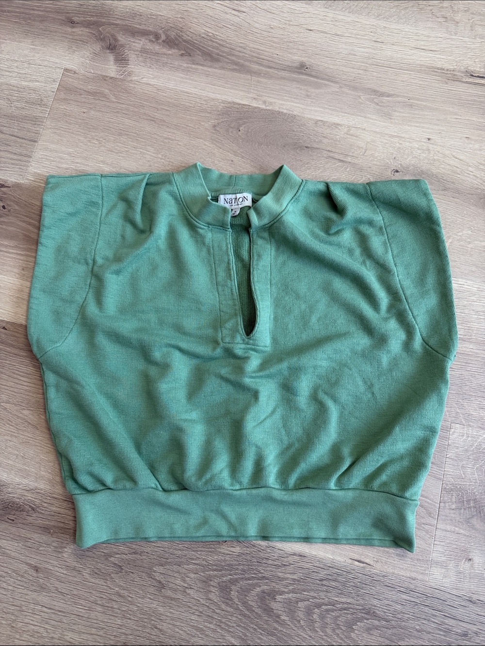 Women’s Nation Green Pullover Top